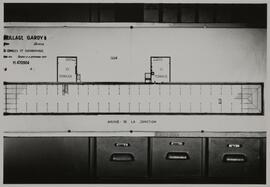 Genève, avenue de la Jonction : plan de l'usine Gardy