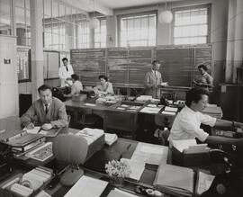 Genève, avenue de la Jonction : bureau de planning de l'usine Gardy