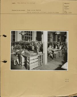 Genève, avenue de la Jonction : atelier de montage de l'usine Gardy
