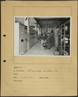 Genève, avenue de la Jonction : halle de montage de l'usine Gardy