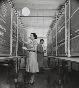Genève, avenue de la Jonction : planning à l'usine Gardy