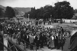 [Lucerne: excursion de la FOBB, Genève, croisière vers Roschuo]